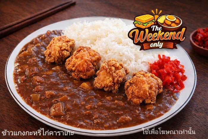 ข้าวแกงกะหรี่ไก่คาราเกะ